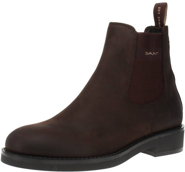 Gant Footwear 31651104 Prepdale Heren enkellaarsjes G46-Donkerbruin