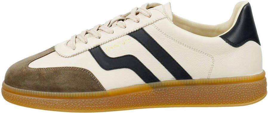 Gant Sneakers van echt leer met logostitching model 'Cuzmo'