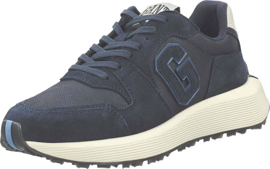 Gant Blauwe Vrijetijdssneakers voor Mannen Blue Heren