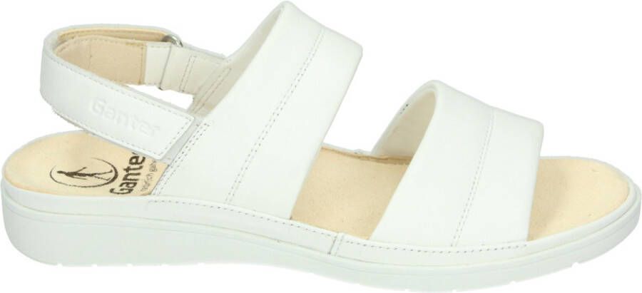 Ganter 200521 Volwassenen Dames slippers Wit beige