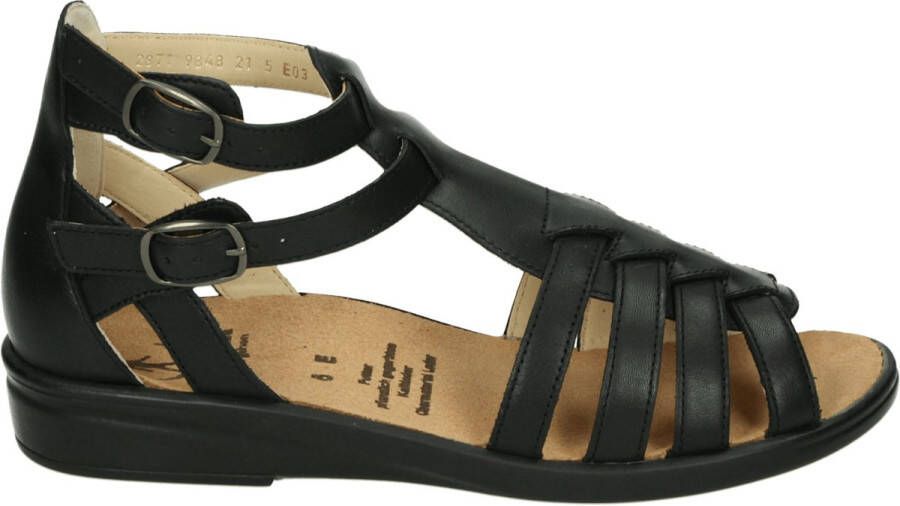 Ganter 202871 SONNICA HS Platte sandalenDames Sandalen Zwart