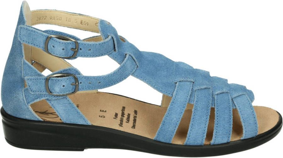 Ganter 202872 SONNICA HS Platte sandalenDames Sandalen Blauw