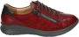 Ganter 204420 Volwassenen Dames veterschoenen Kleur: Rood - Thumbnail 1