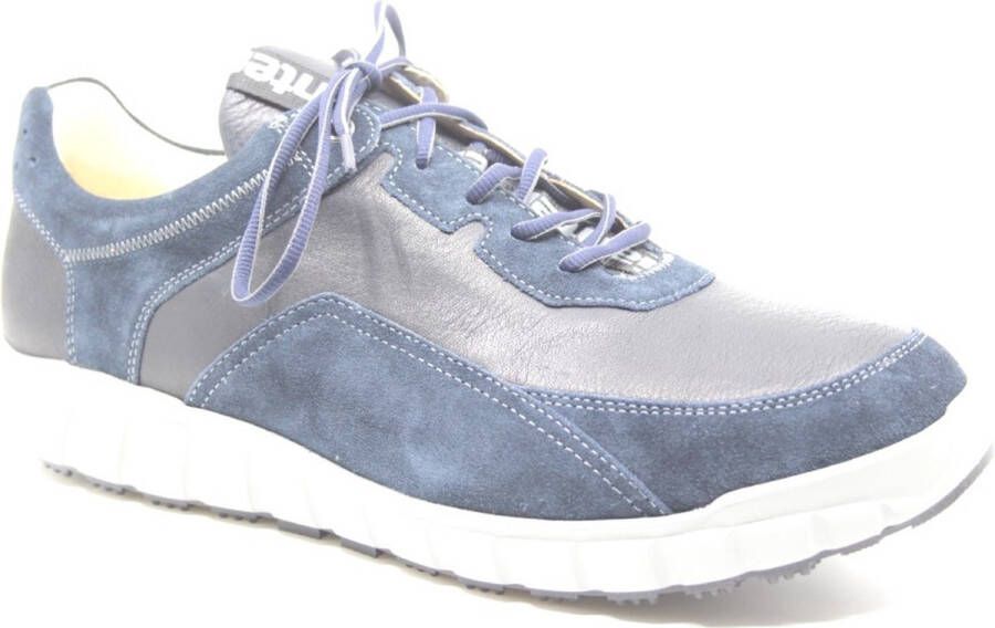 Ganter 251329 Lage sneakersHeren sneakersVrije tijdsschoenen Blauw