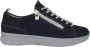 Ganter Kira dames sneaker blauw - Thumbnail 1