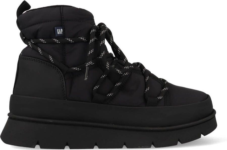 GAP Snowboots Richmond_High_Lace_Nyl_W GCC502F6TWBLCKGP Zwart