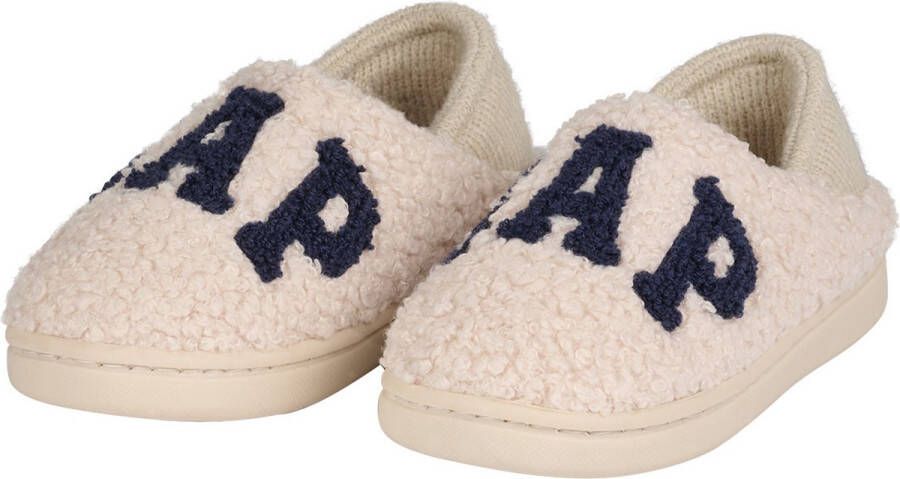 Gap House Shoe Unisex Off White Navy Sloffen