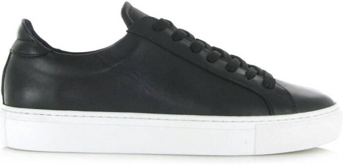 GARMENT PROJECT Type Black Leather Heren Sneaker GP1772