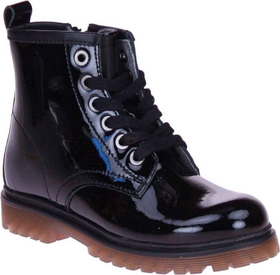 Gattino by Hip Gattino Zwarte Veterboot Lak