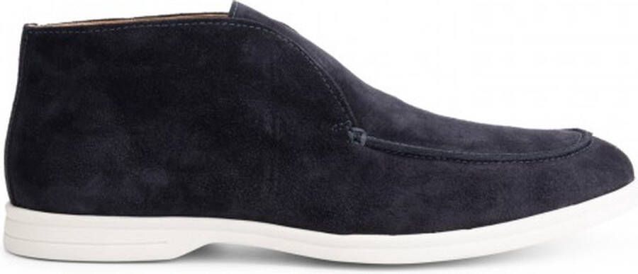 Gents Loafers Heren Instappers Heren suede hoog blauw