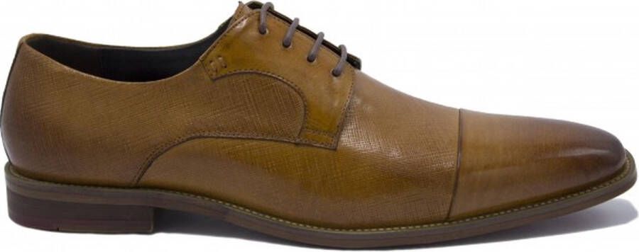 Gents | Schoenen Heren | Nette Veterschoen structuur patroon