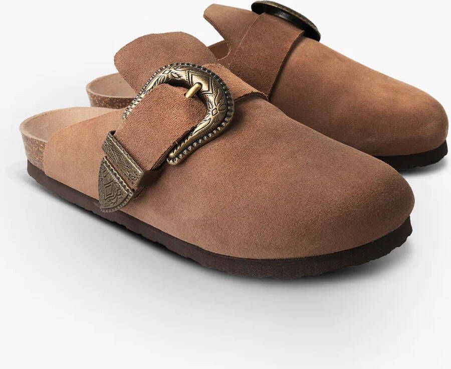 Genuine Genuins-Huma Velour Terra-Loafers