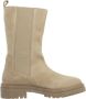 Geox Stijlvolle Chelsea Boots in Iridea-afwerking Beige Dames - Thumbnail 1