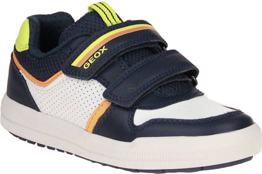 GEOX Arzach Blauw-Groene Velcroschoen