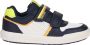 GEOX ARZACH Sneakers MARINEBLAUW FLUO GROEN - Thumbnail 1