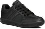 GEOX Boys Junior J Arzach B. D Lace Up Leather Trainer (Black) - Thumbnail 1