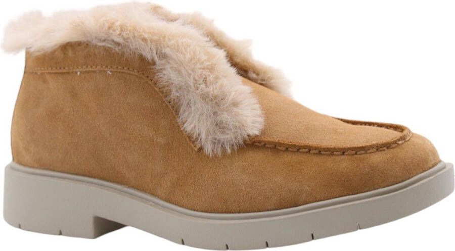 Geox Stijlvolle Winterlaarzen voor Vrouwen Beige Dames