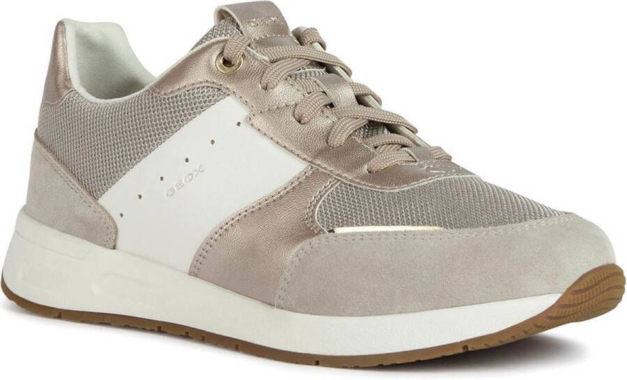 GEOX Bulmya A Schoenen Light Taupe Light Gold Dames