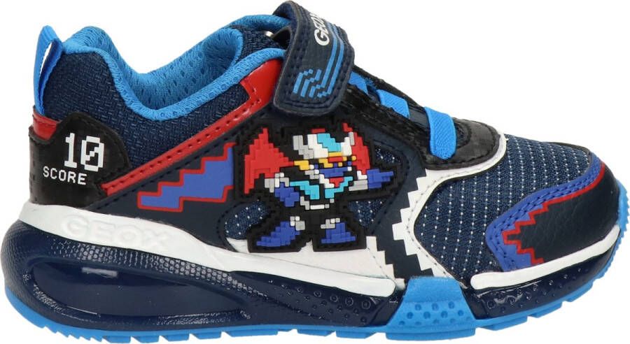 GEOX Grayjay jongens sneaker Blauw multi