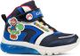 GEOX Ciberdron jongens sneakers Blauw multi - Thumbnail 2