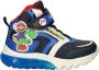 GEOX Ciberdron jongens sneakers Blauw multi - Thumbnail 8