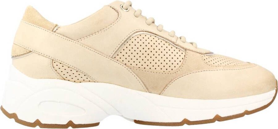 Geox Stijlvolle Casual Sneakers voor Vrouwen Brown Dames