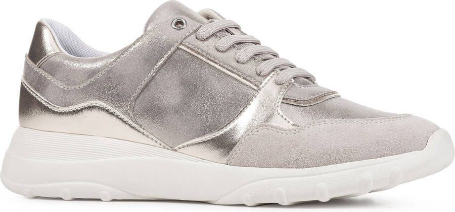 GEOX D ALLENIEE vrouwen Sneakers taupe goud