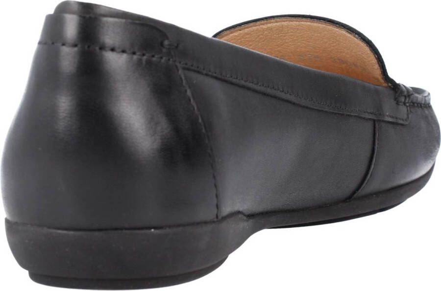 Geox Elegante Moc A Loafers voor Vrouwen Black Dames