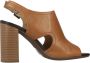 Geox High Heel Sandals Brown Dames - Thumbnail 1