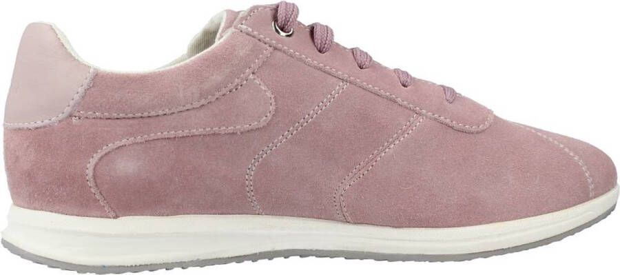 Geox Stijlvolle Avery Damessneakers Pink Dames