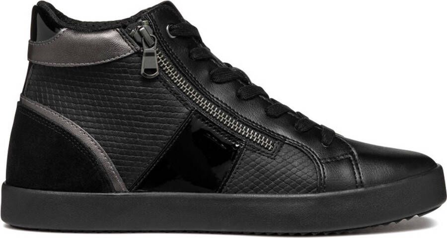 Geox Bloomie HI Cuff Schoenen Black Dames