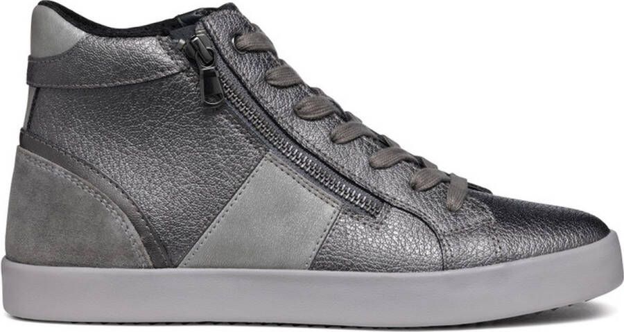 GEOX D BLOMIEE Dames Veterschoenen DK GREY