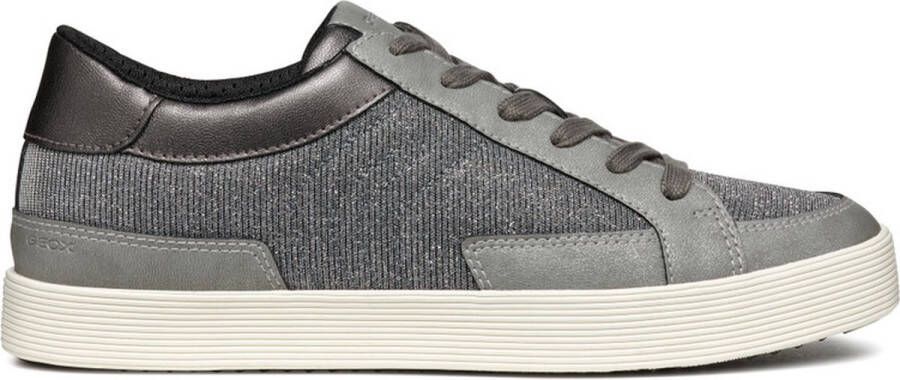 GEOX D BLOMIEE Dames Veterschoenen DK GREY