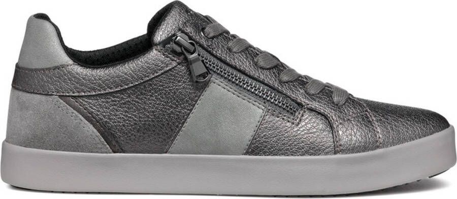 GEOX D BLOMIEE Dames Veterschoenen DK GREY