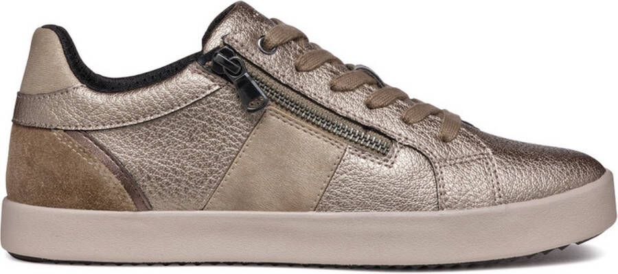 GEOX D BLOMIEE Dames Veterschoenen TAUPE