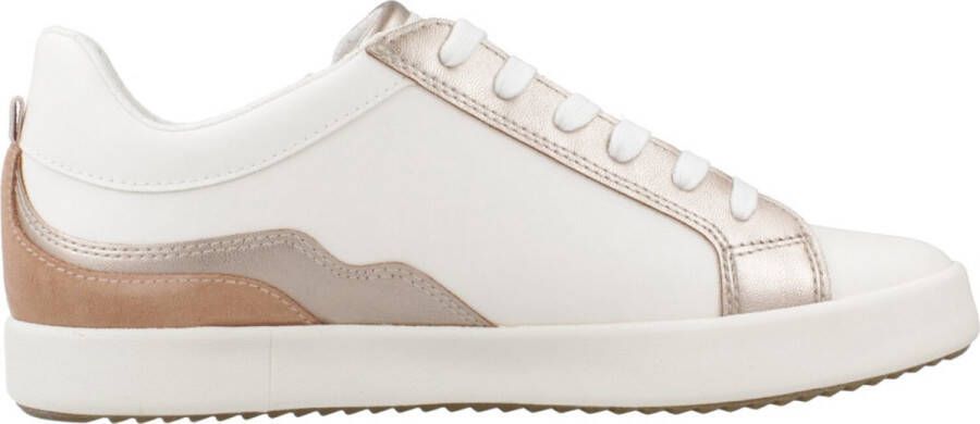 Geox Bloemen Sneakers voor Vrouwen White Dames