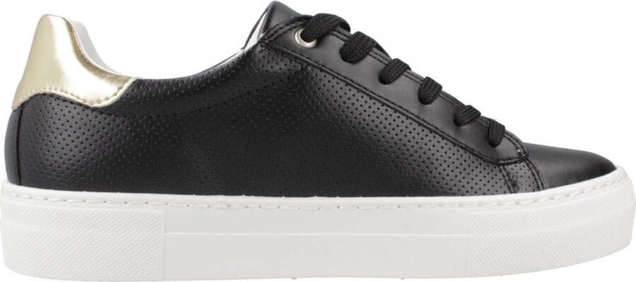 Geox Zwarte Claudin Sneakers voor Vrouwen Black Dames