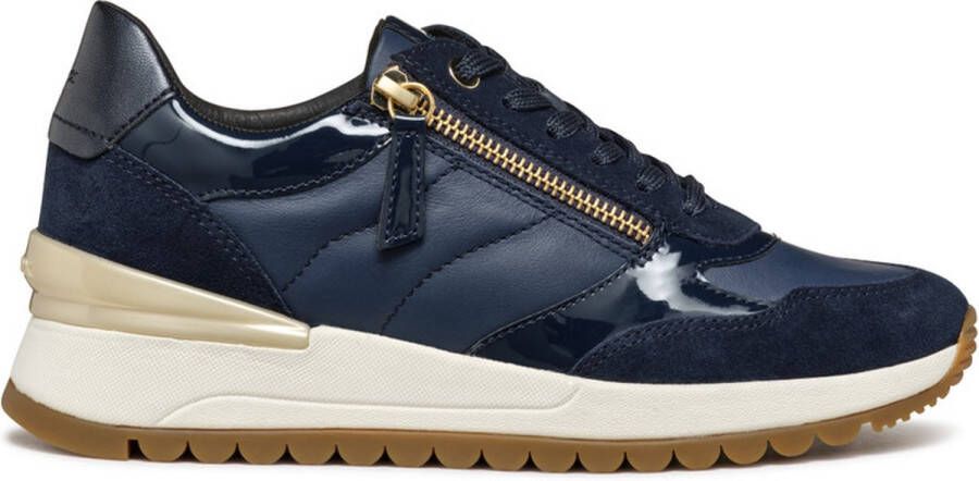 GEOX D DESYA Dames Veterschoenen NAVY