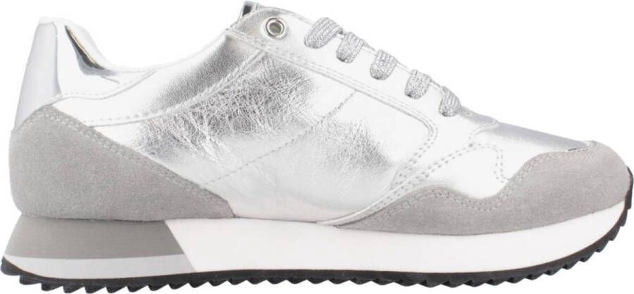 Geox Stijlvolle Casual Sneakers voor Vrouwen Gray Dames