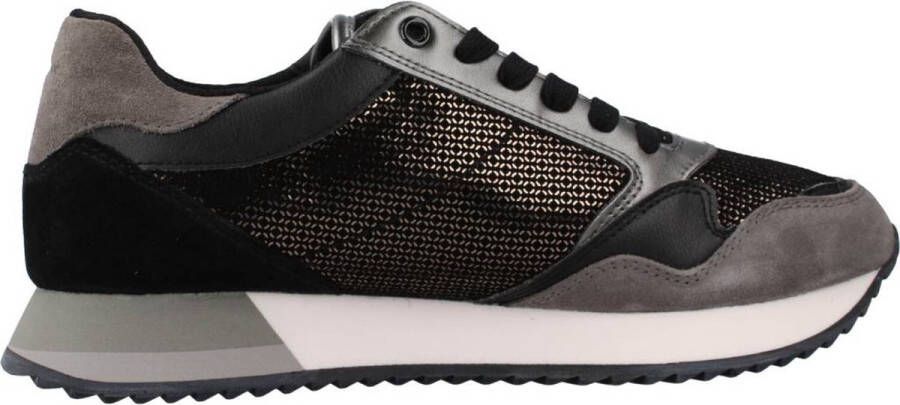 Geox Stijlvolle Damessneakers Black Dames