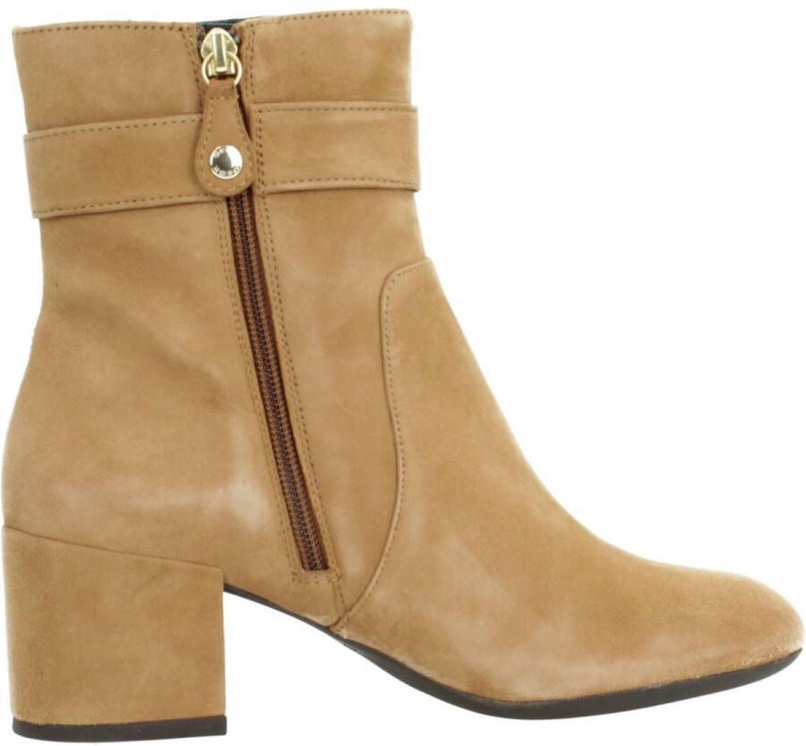 Geox Heeled Boots Brown Dames