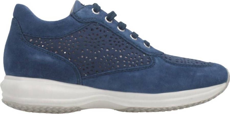 Geox Happy A Dames Casual Sneakers Blue Dames