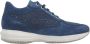 Geox Happy A Dames Casual Sneakers Blue Dames - Thumbnail 1