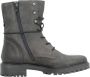 Geox Stijlvolle Veterschoenen voor Dames Gray Dames - Thumbnail 1