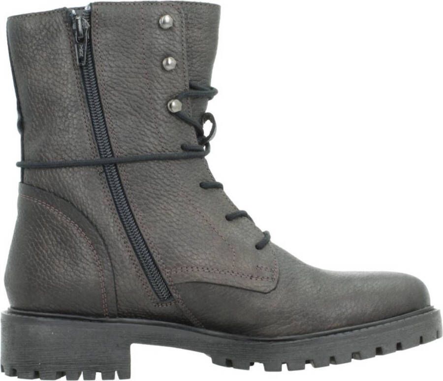 Geox Stijlvolle Veterschoenen voor Dames Gray Dames