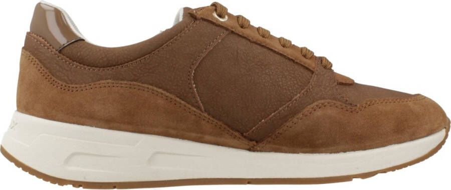 Geox Stijlvolle Sneakers voor Dagelijks Gebruik Brown Dames