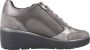 Geox Stijlvolle Casual Sneakers voor Vrouwen Gray Dames - Thumbnail 1