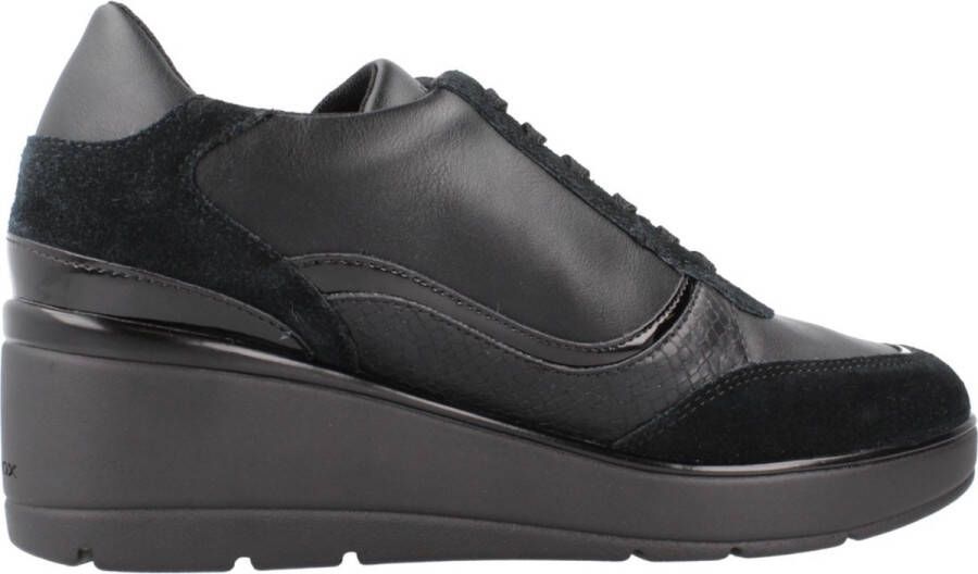 Geox Stijlvolle Sneakers voor Stedelijke Mode Black Dames