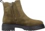 Geox Stijlvolle Chelsea Boots met Iridea Design Green Dames - Thumbnail 1