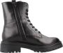 Geox Stijlvolle Lace-up Laarzen in Iridea Black Dames - Thumbnail 1